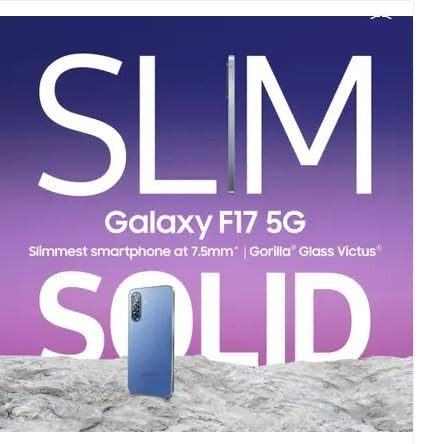 Samsung Galaxy F17 Neo Black 6GB RAM 128GB Storage