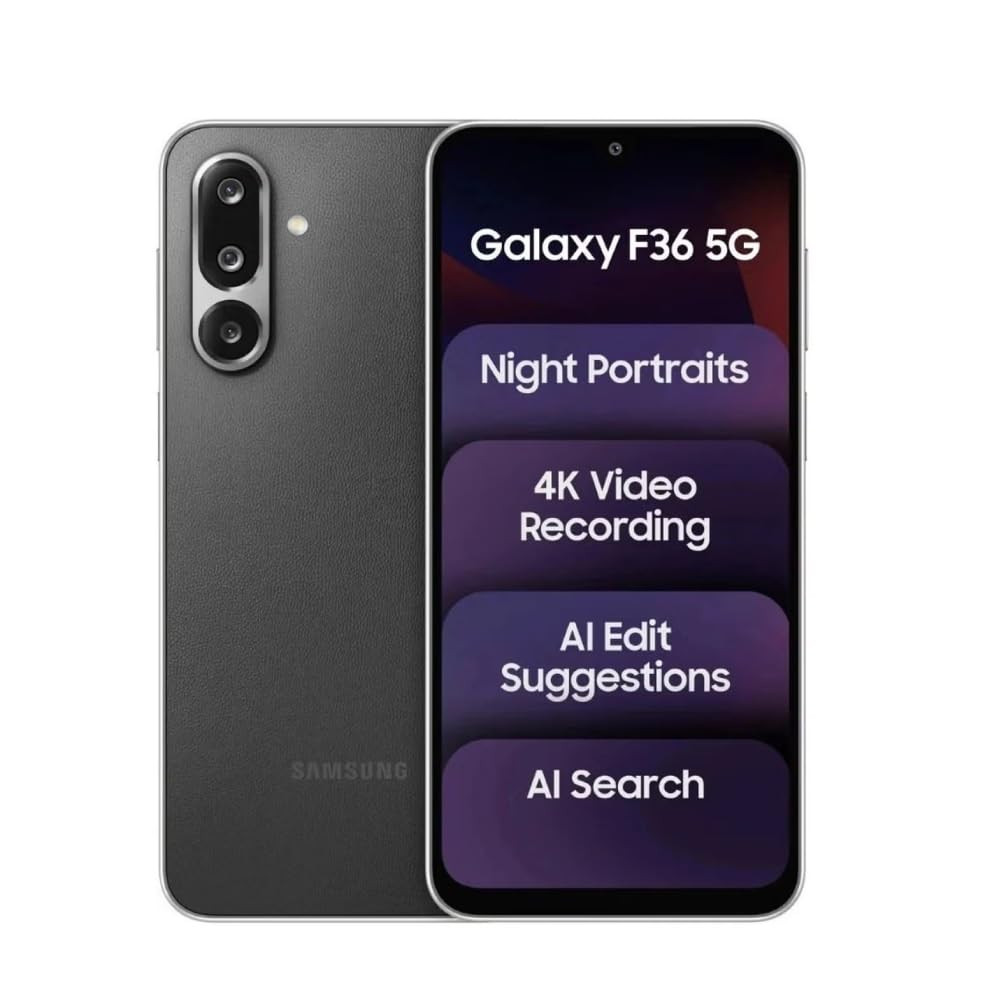 Samsung Galaxy F36 5G Black 6GB 128GB