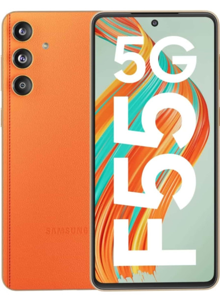 Image of Samsung Galaxy f55 5g Apricot Crush 8GB 128 GB