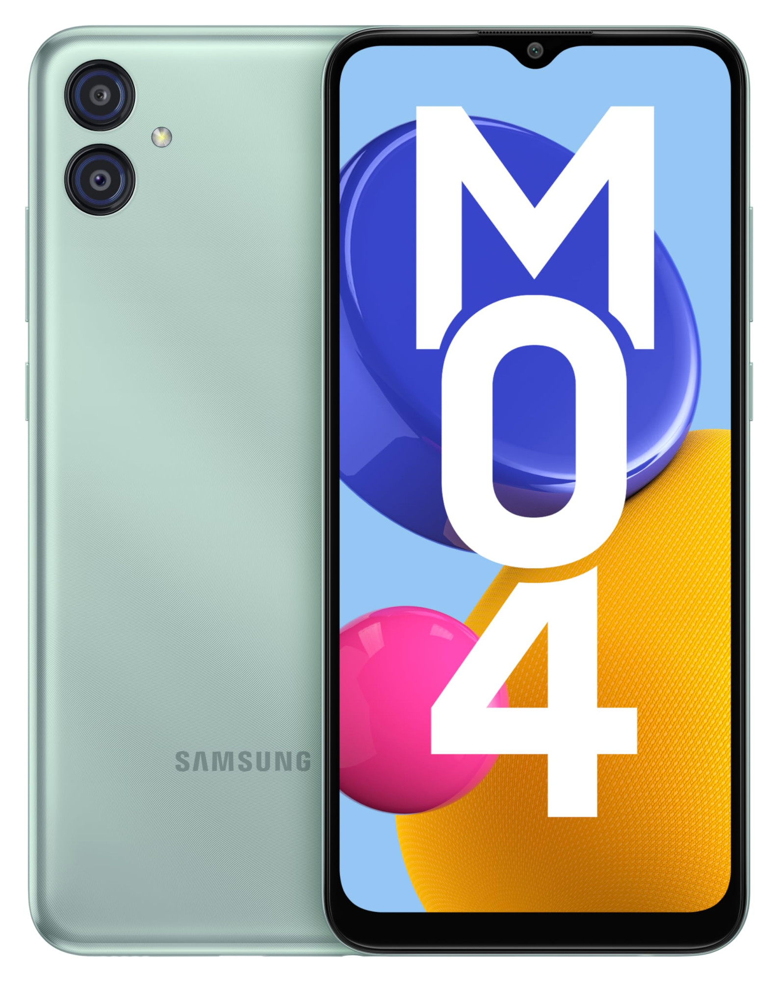 Samsung Galaxy M04 Light Green 4GB RAM 128GB Storage  Upto 8GB RAM with RAM Plus  MediaTek Helio P35 Octa-core Processor  5000 mAh Battery  13MP Dual Camera
