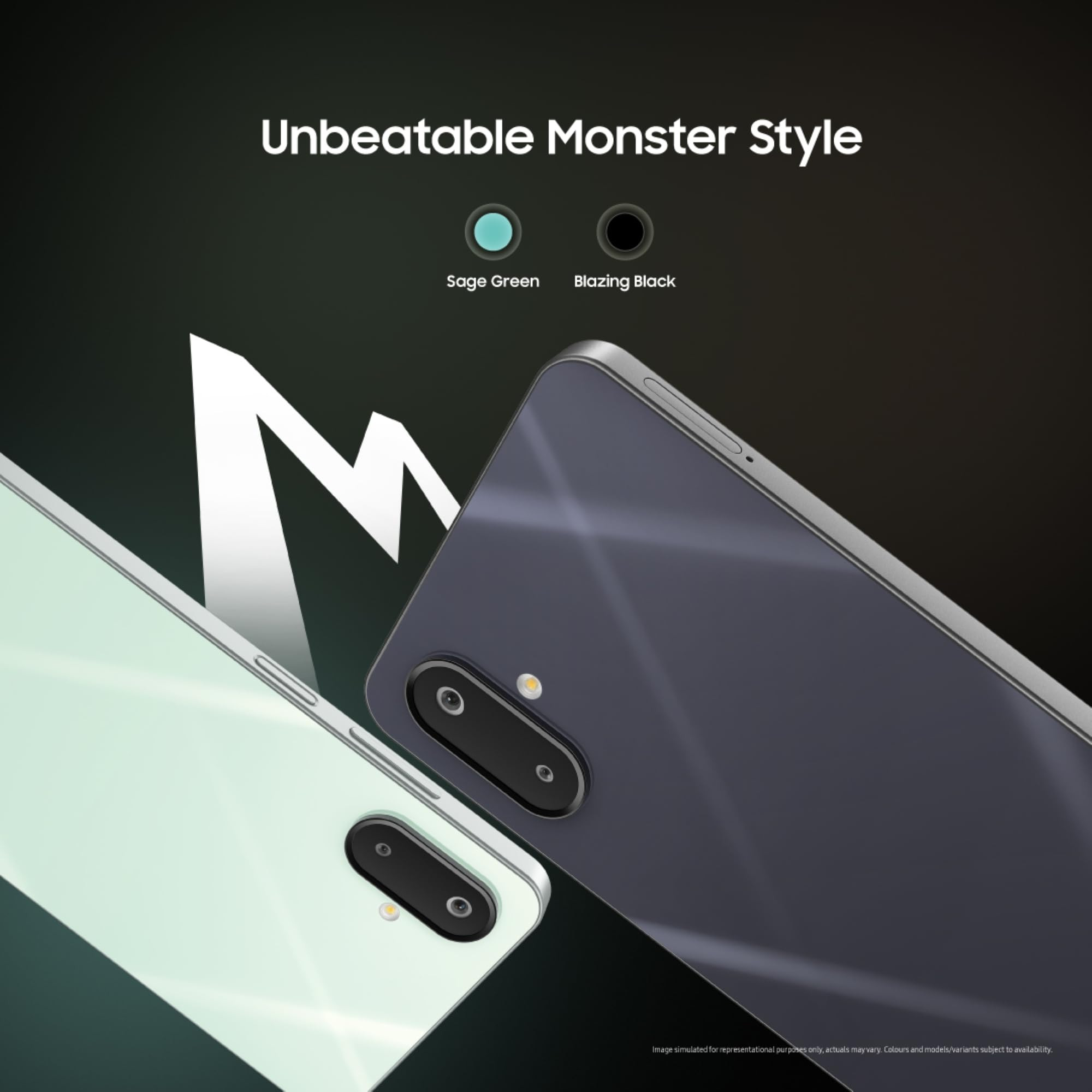 Samsung Galaxy M06 5G Sage Green 6GB RAM 128 GB Storage MediaTek Dimensity 6300 AnTuTu Score 422K 12 5G Bands 25W Fast Charging 4 Gen of OS Upgrades Without Charger