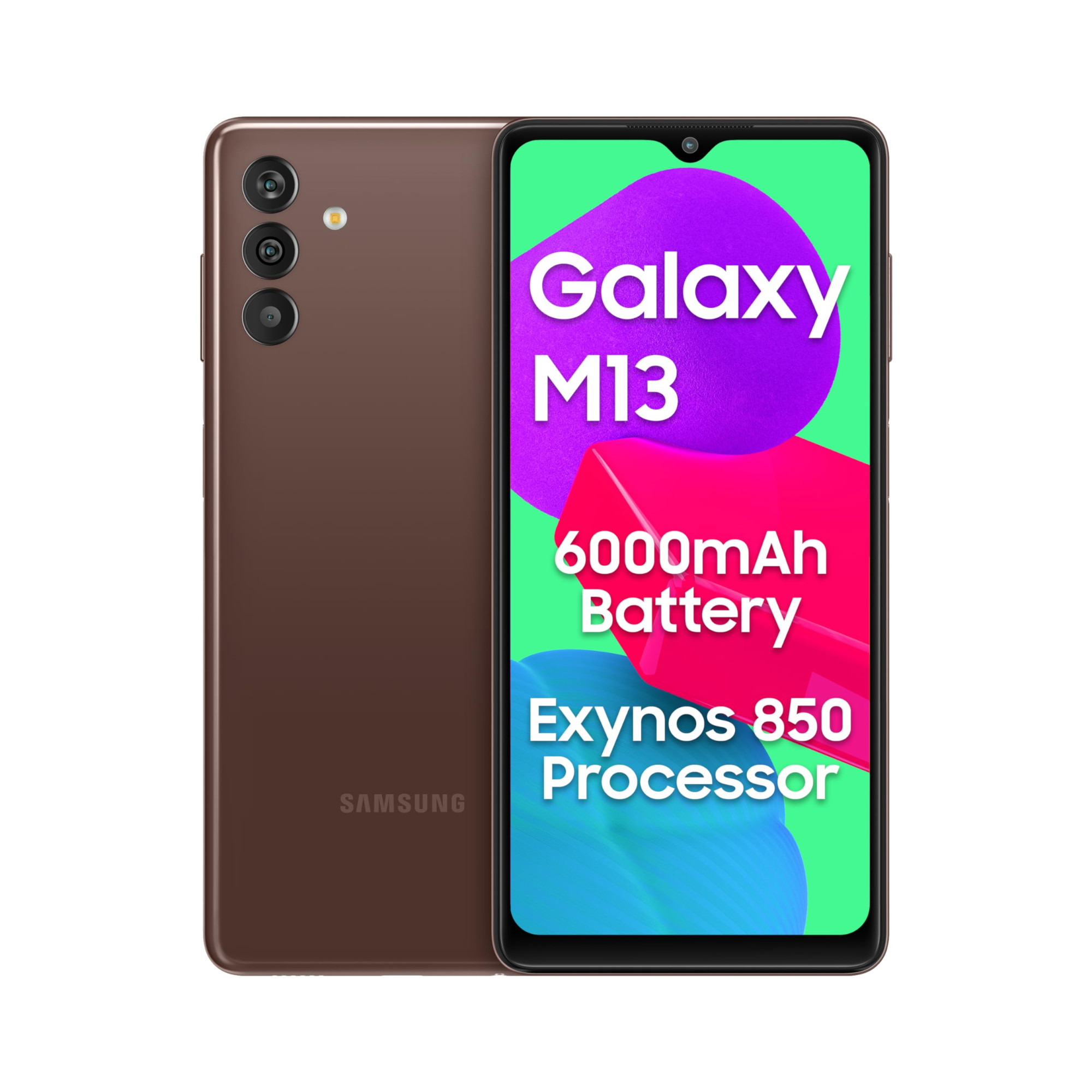 Samsung Galaxy M13 5G Stardust Brown 4GB 64GB Storage 5000mAh Battery Upto 8GB RAM with RAM Plus