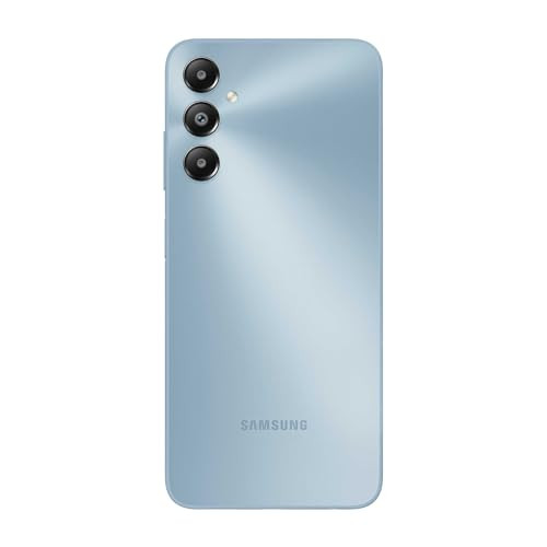 Samsung Galaxy M14 4G Arctic Blue4GB64GB 50MP Triple Cam 5000mAh Battery Snapdragon 680 Processor 2 Gen OS Upgrade 4 Year Security Update 8GB RAM with RAM Plus Without Charger