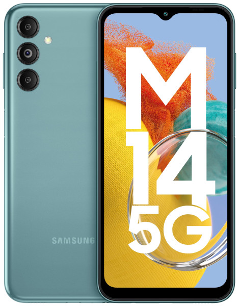 Image of Samsung Galaxy M14 5G (Smoky Teal,4GB,128GB Storage)