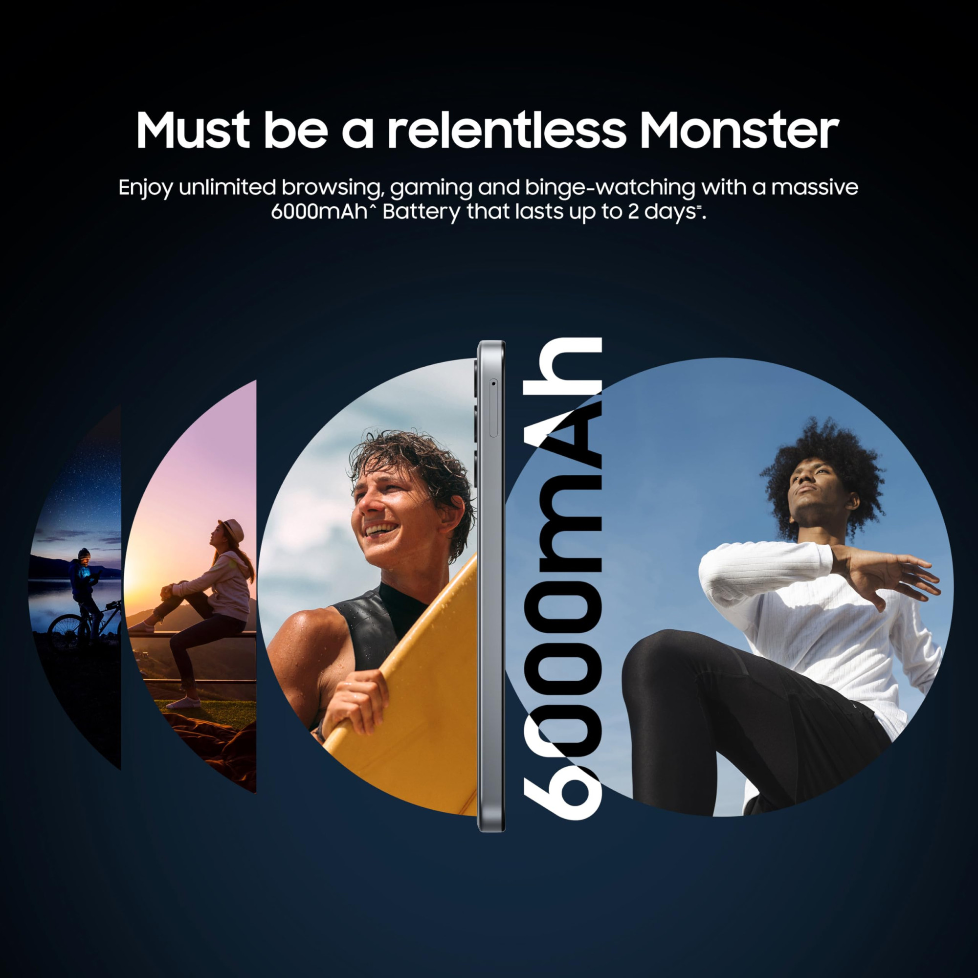 Samsung Galaxy M15 5G Stone Grey4GB RAM128GB Storage 50MP Triple Cam 6000mAh Battery MediaTek Dimensity 6100 4 Gen OS Upgrade 5 Year Security Update Super AMOLED Display Without Charger