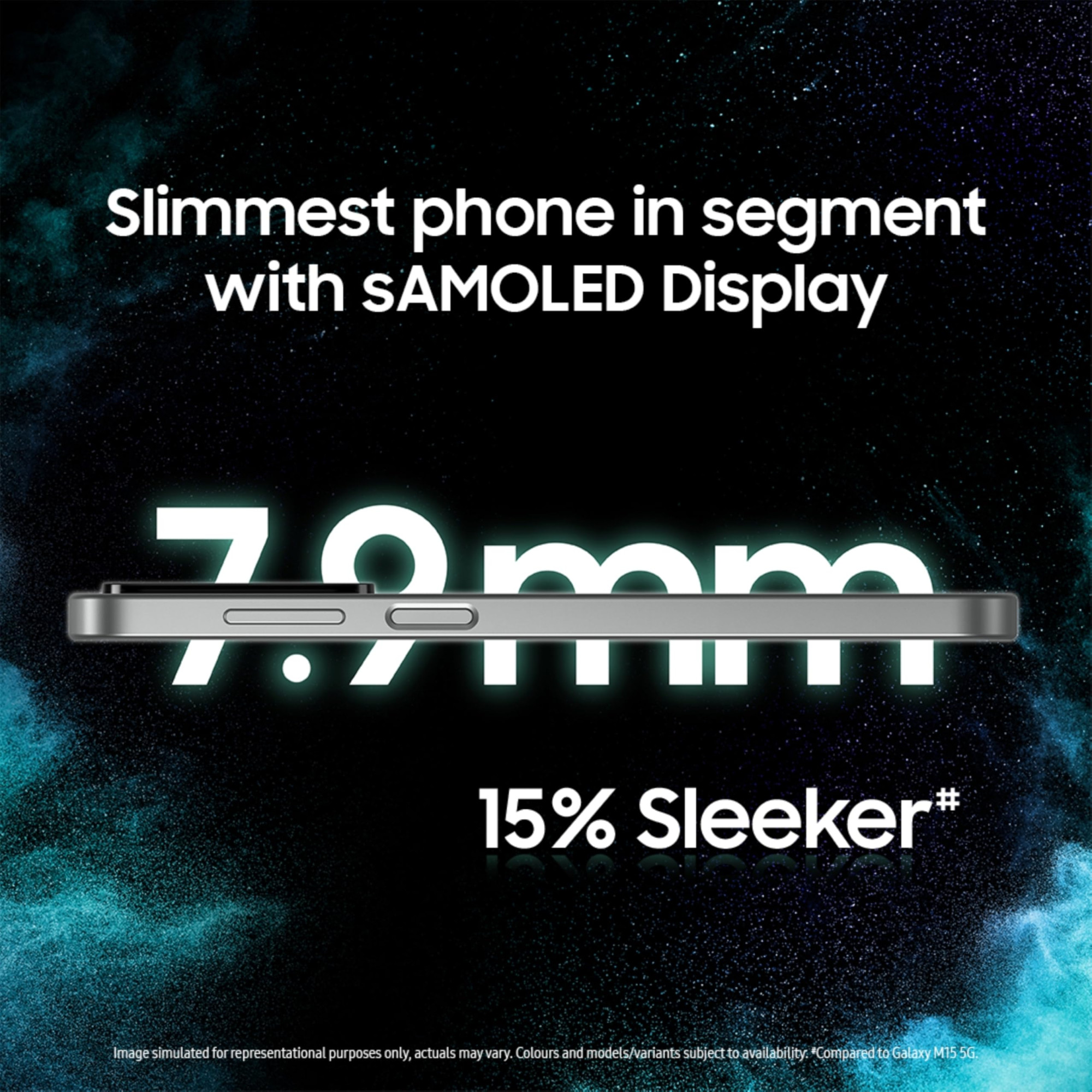 Samsung Galaxy M16 5G Mint Green 4GB RAM 128 GB Storage MediaTek Dimensity 6300 AnTuTu Score 422K Super Amoled Display 25W Fast Charging 6 Gen of OS Upgrades Without Charger