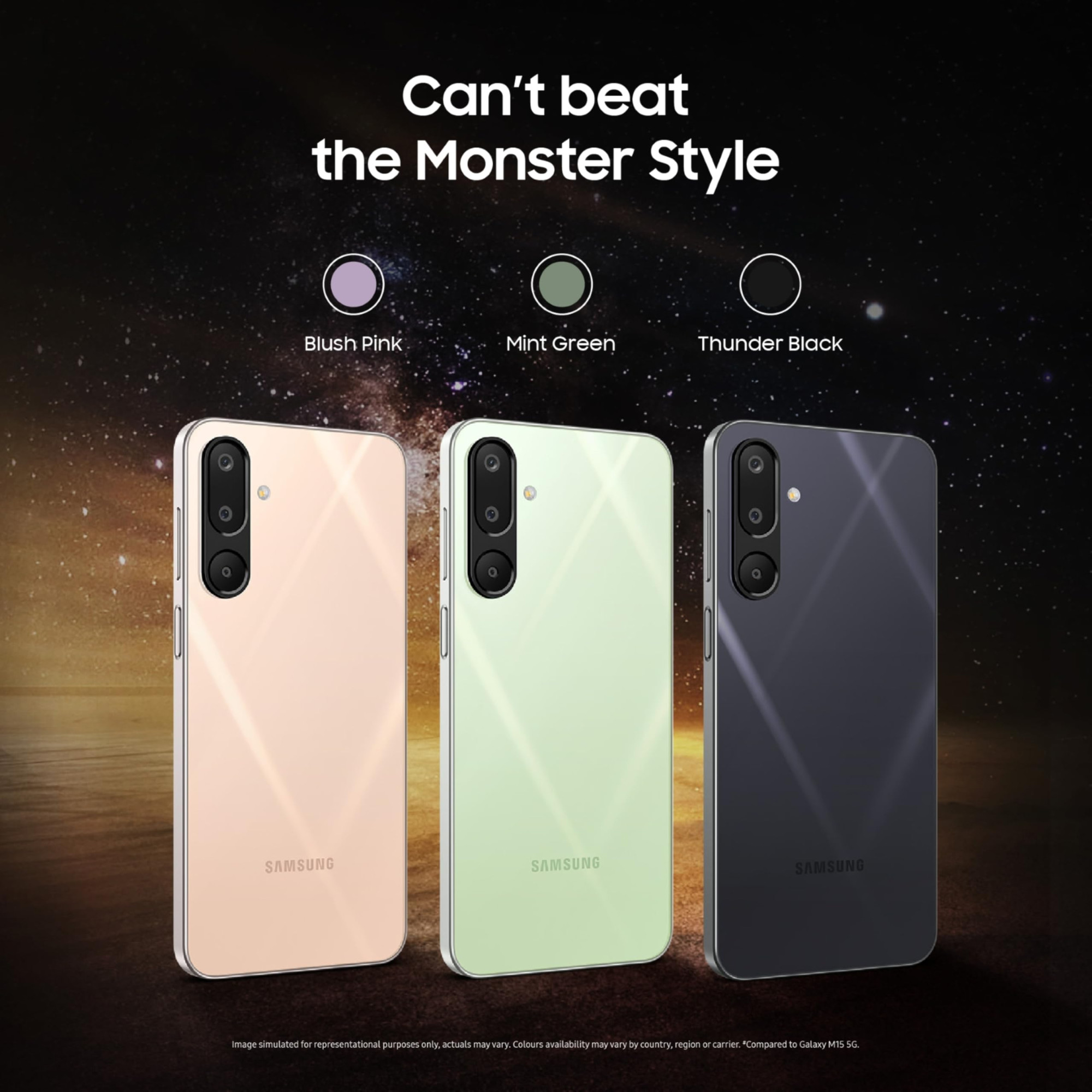 Samsung Galaxy M16 5G Mint Green 6GB RAM 128 GB Storage MediaTek Dimensity 6300 AnTuTu Score 422K Super Amoled Display 25W Fast Charging 6 Gen of OS Upgrades Without Charger