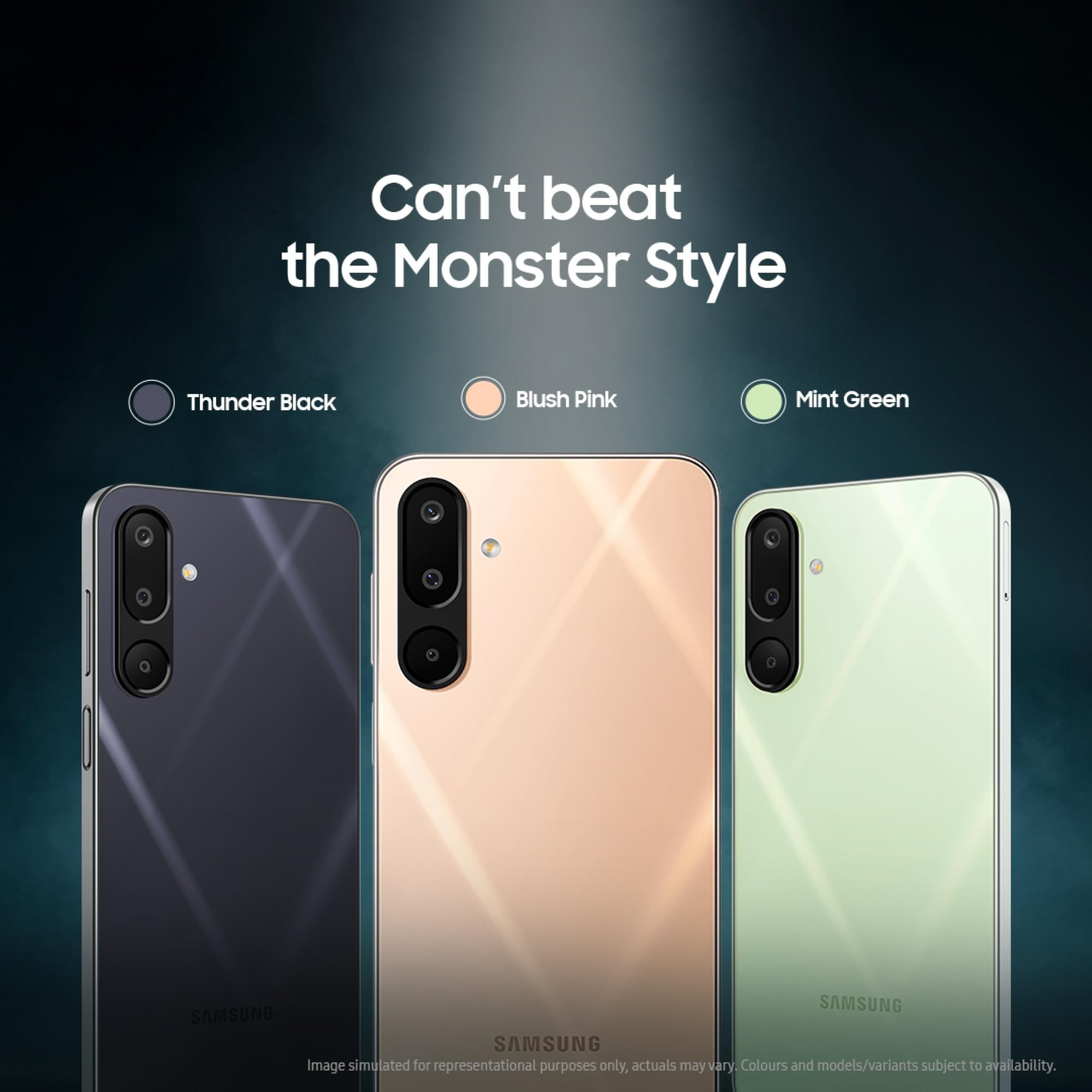 Samsung Galaxy M16 5G Mint Green 6GB RAM 128 GB Storage MediaTek Dimensity 6300 AnTuTu Score 422K Super Amoled Display 25W Fast Charging 6 Gen of OS Upgrades Without Charger