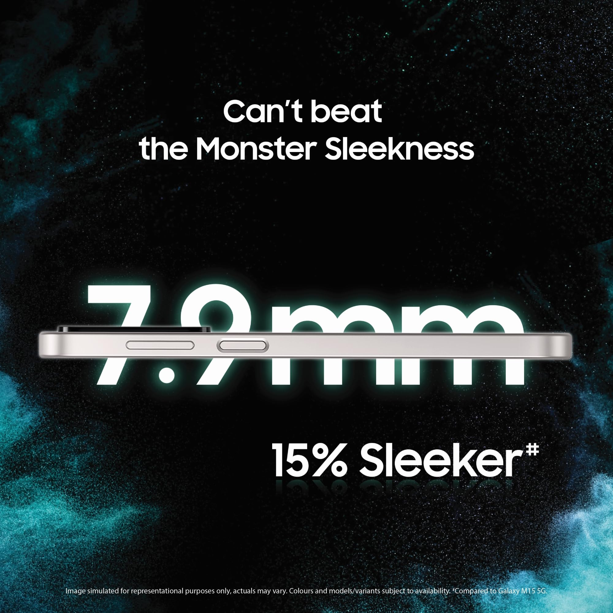 Samsung Galaxy M16 5G Mint Green 6GB RAM 128 GB Storage MediaTek Dimensity 6300 AnTuTu Score 422K Super Amoled Display 25W Fast Charging 6 Gen of OS Upgrades Without Charger