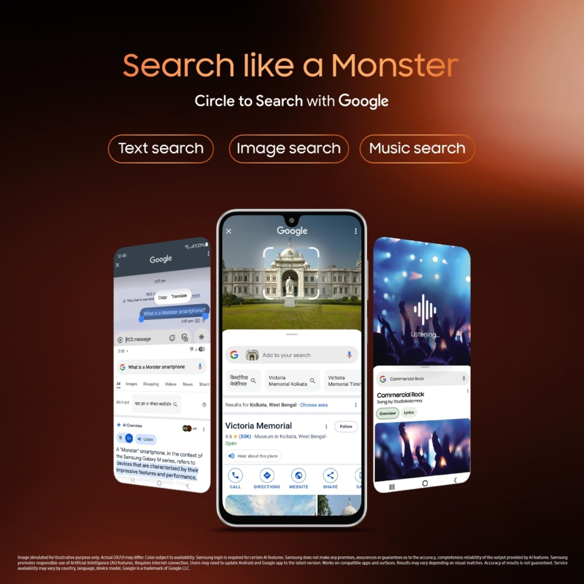 Samsung Galaxy M36 5G Velvet Black 6 GB RAM 128 GB Storage Circle to Search Google Gemini Corning Gorilla Glass Victus 77mm Slim AI Enhanced 50 MP OIS Triple Camera Unmatched Nightography