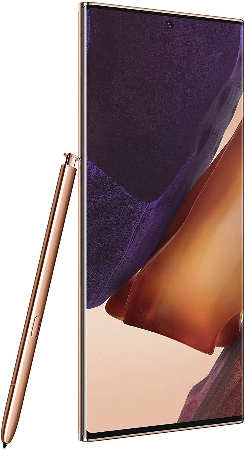 Samsung Galaxy Note20 Ultra N986B-DS 5G International Version No US Warranty 256GB 12GB RAM Mystic Bronze - GSM Unlocked