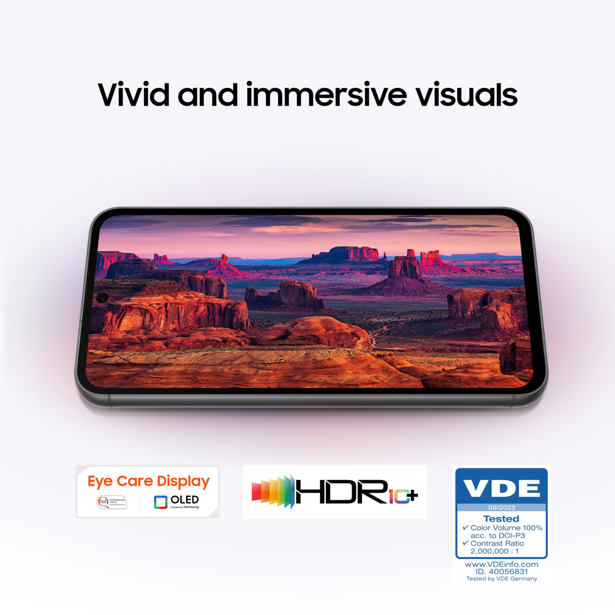 Samsung Galaxy S23 FE 5G Graphite 8GB 128GB Storage