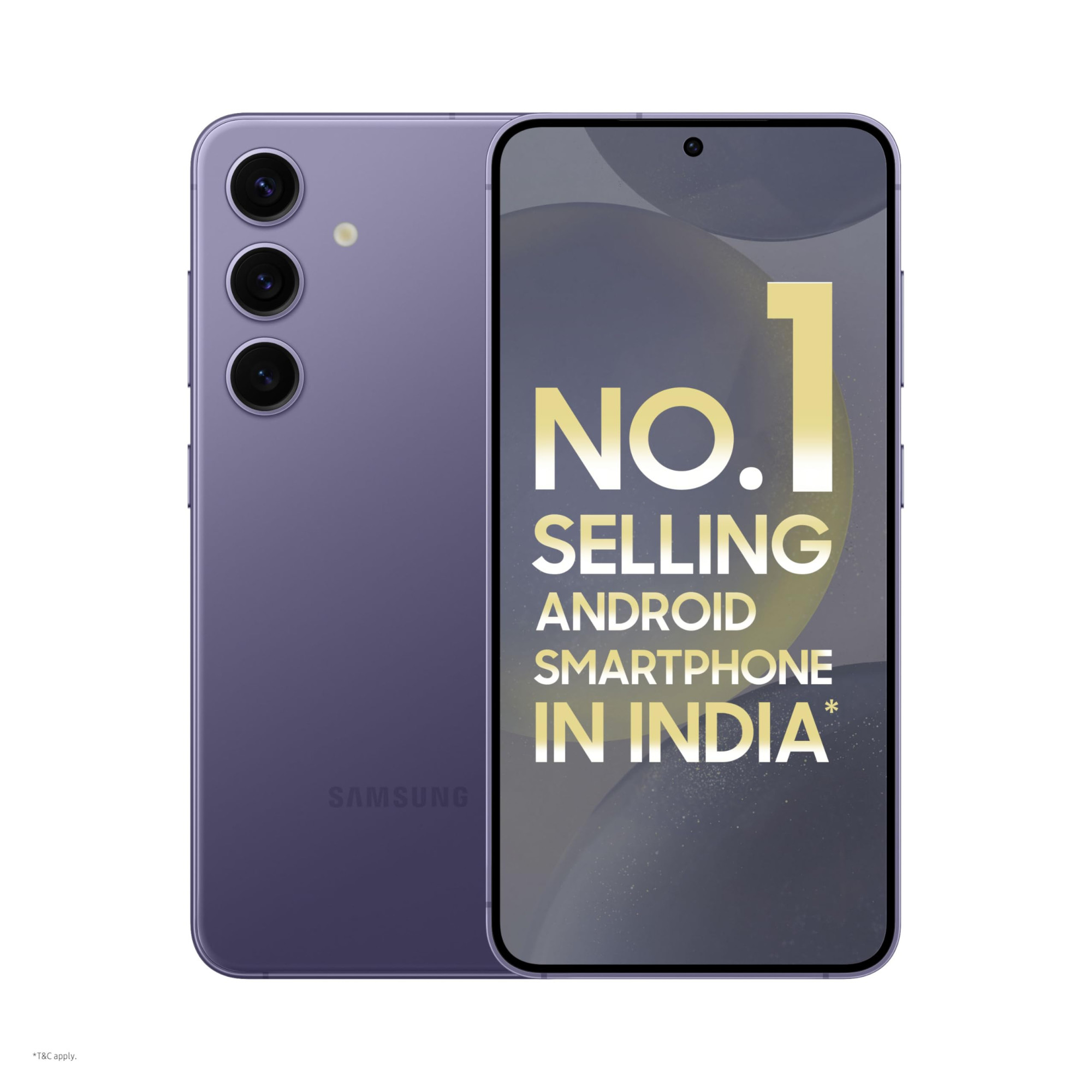 Samsung Galaxy S24 5G AI Smartphone Cobalt Violet 8GB 256GB Storage