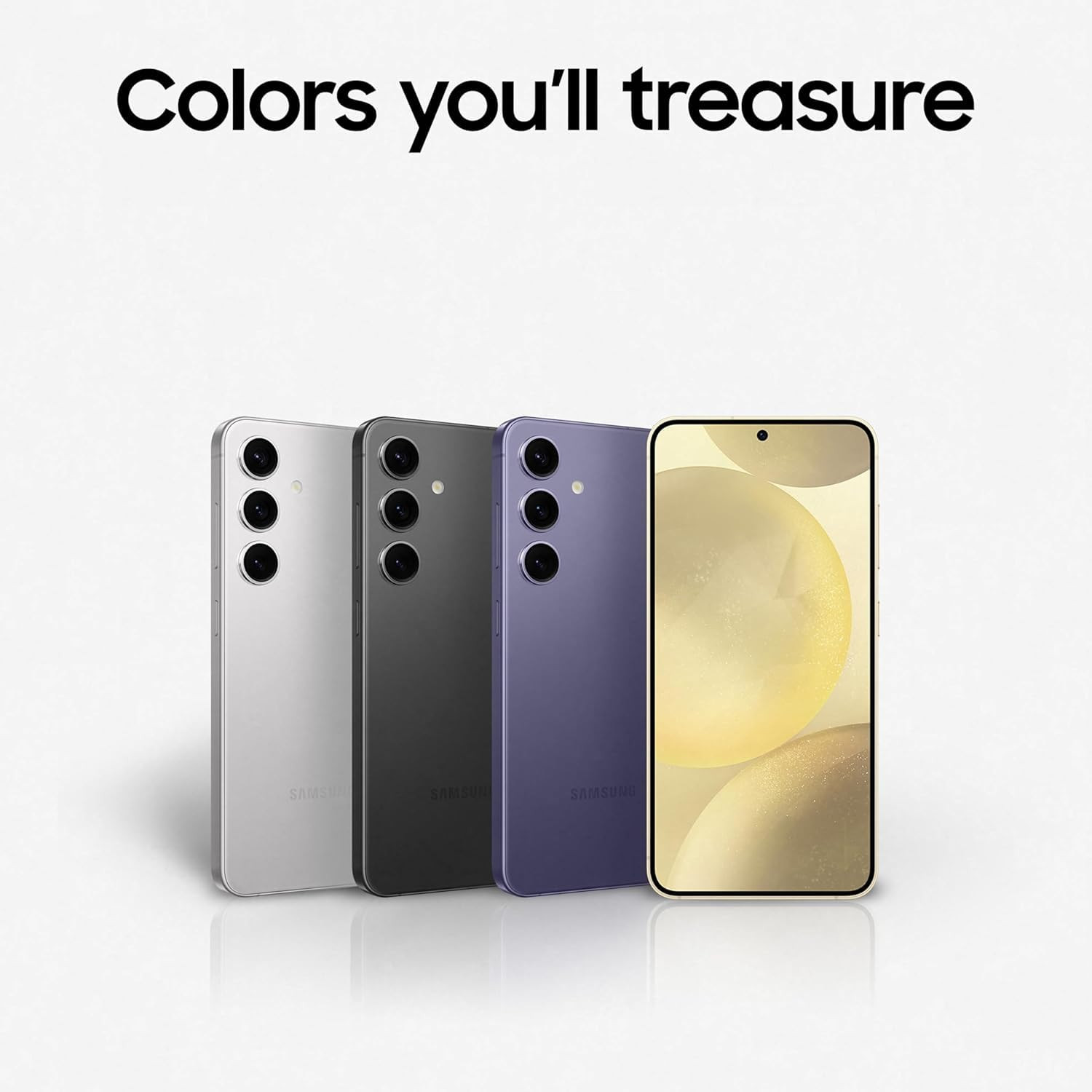 Samsung Galaxy S24 5G AI Smartphone Marble Gray 8GB 128GB Storage with Other Offers