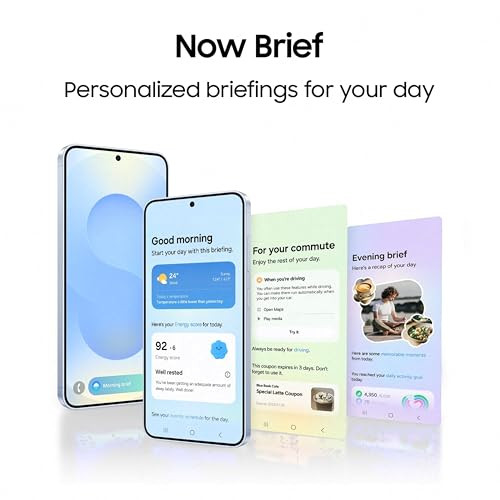 Samsung Galaxy S25 5G AI Smartphone Silver Shadow 12GB RAM 256GB Storage 50MP Camera with Galaxy AI