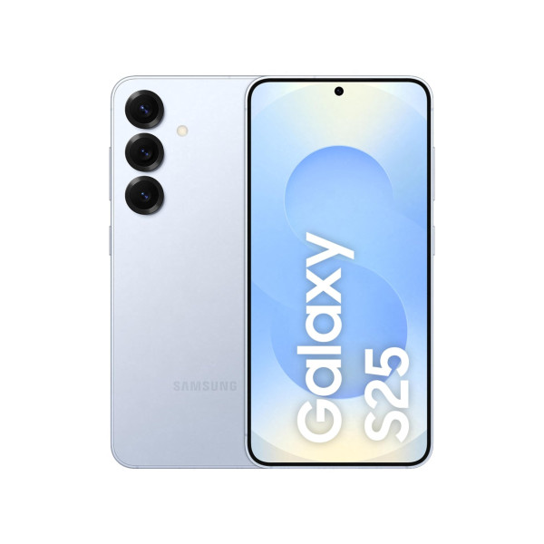 Image of Samsung Galaxy S25 5G Smartphone with Galaxy AI (Icyblue, 12GB RAM, 512GB Storage), Snapdragon 8 Elite, 50 MP Camera with ProVisual Engine and 4000mAh Battery