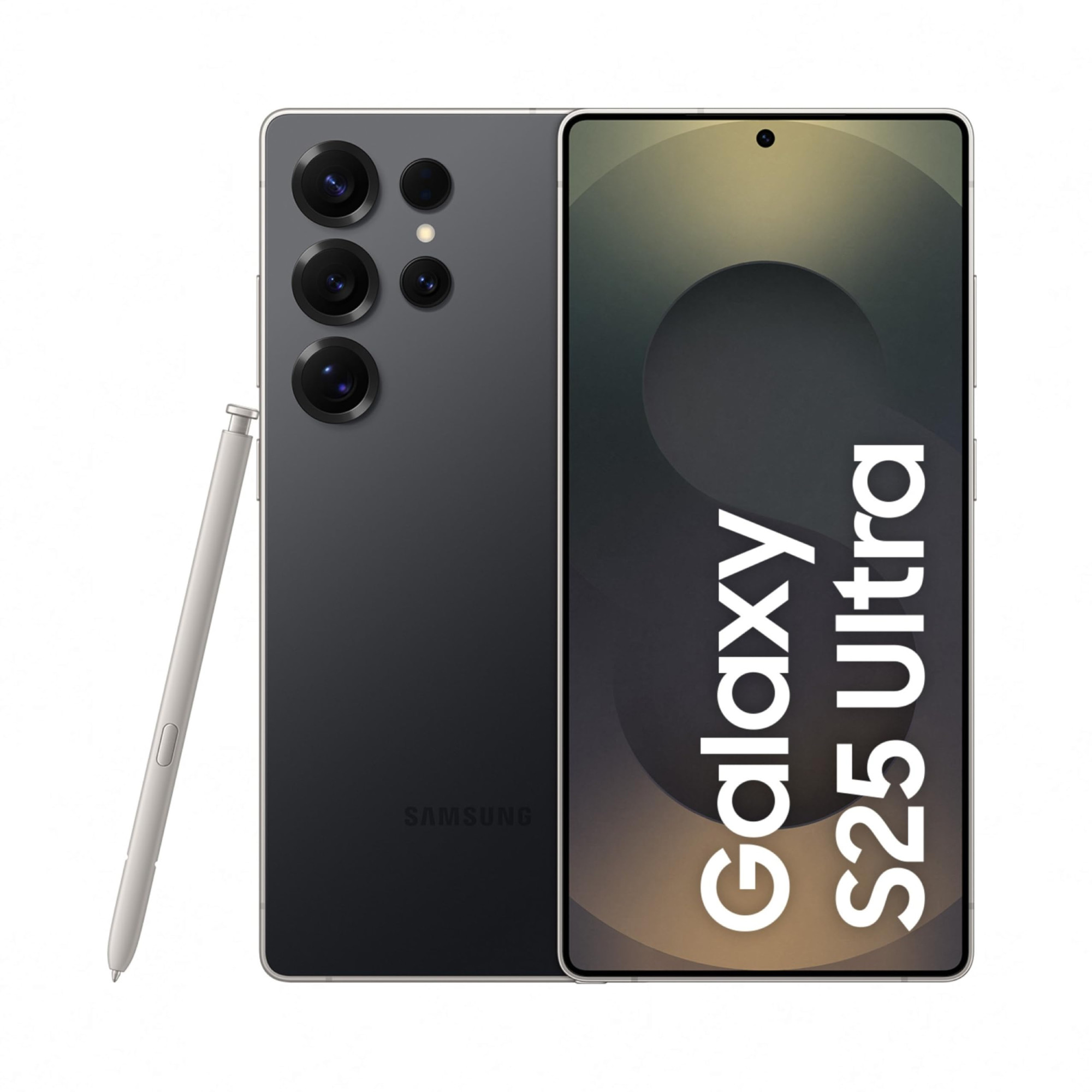 Samsung Galaxy S25 Ultra 5G Smartphone with Galaxy AI Titanium Black 12GB RAM 512GB Storage Titanium Frame Snapdragon 8 Elite 200 MP Camera with ProVisual Engine and 5000mAh Battery