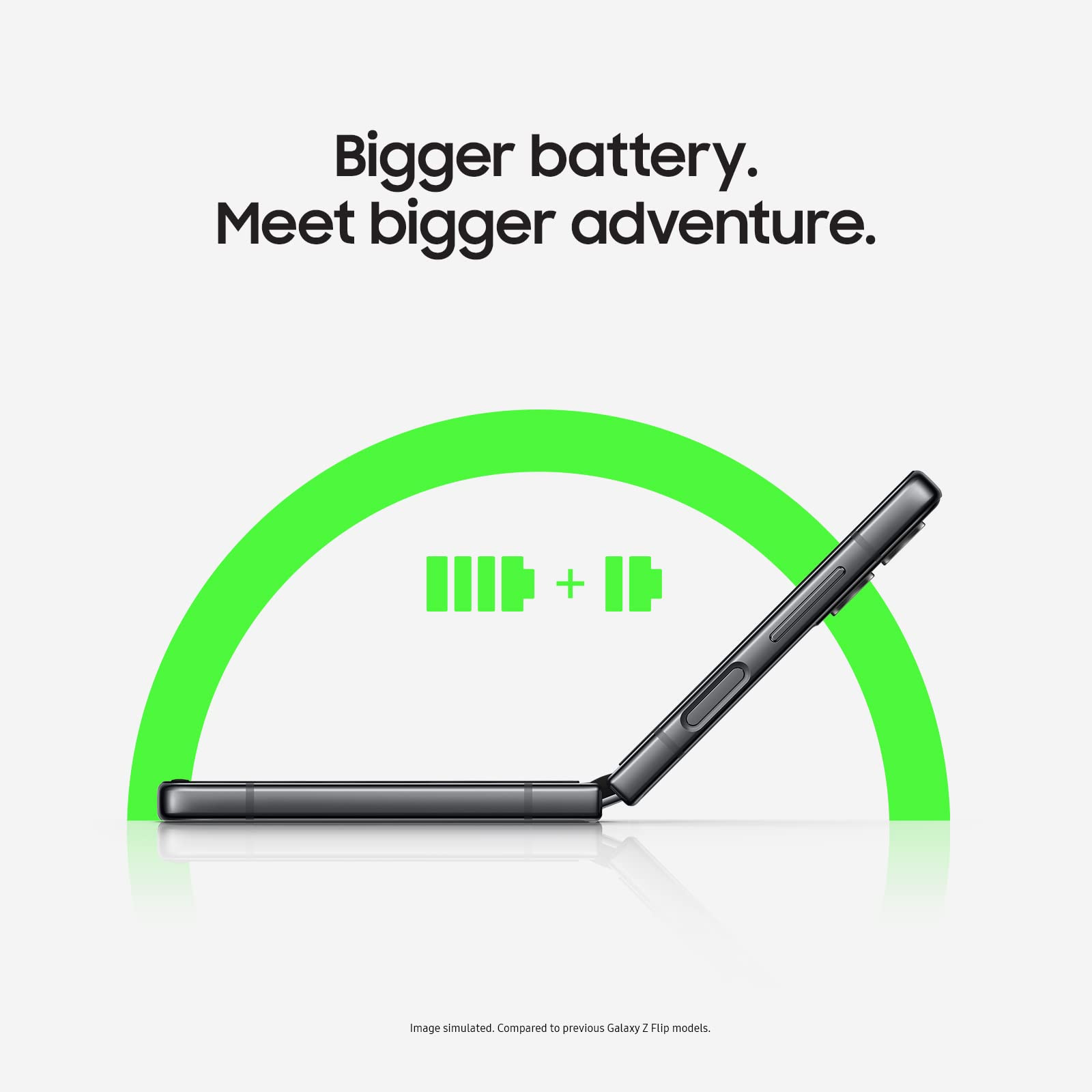 Samsung Galaxy Z Flip4 5G Bora Purple 8GB RAM 128GB Storage with No Cost EMIAdditional Exchange Offers