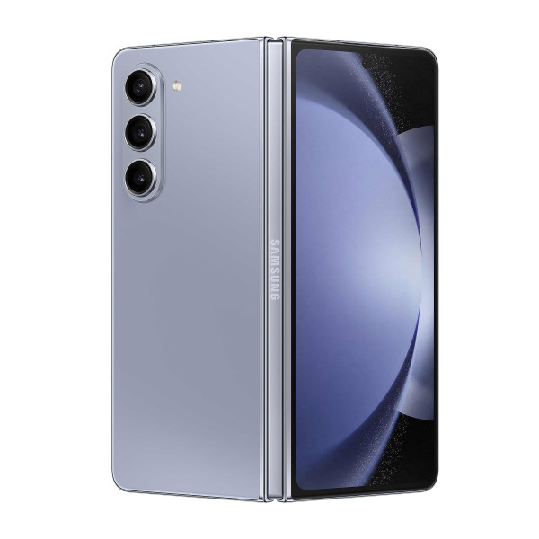 Image of Samsung Galaxy Z Fold5 5G AI Smartphone (Ice Blue, 12GB RAM, 512GB Storage)