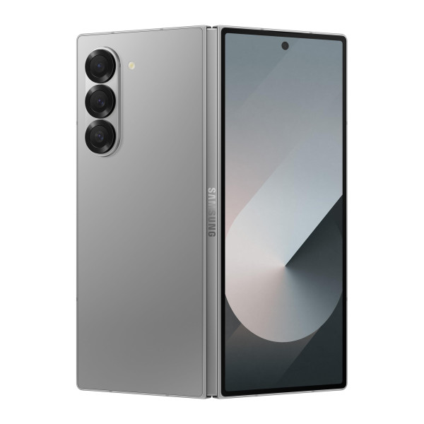 Image of Samsung Galaxy Z Fold6 5G Smartphone with Galaxy AI (Silver Shadow, 12GB RAM, 256GB Storage), 50MP High-Resolution Camera, Snapdragon 8 Gen 3, Google Gemini