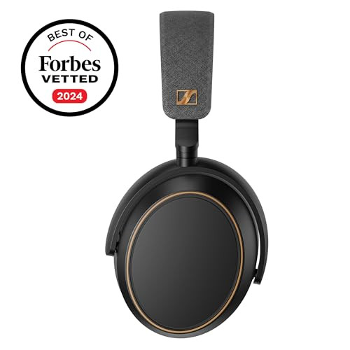 Sennheiser Momentum 4 Wireless Over Ear Headphones German Design ANC 60h Battery Customizable Sound 4 Digital Mics for Crystal-Clear Calls Multipoint Connectivity 2 Yr Warranty BlackCopper