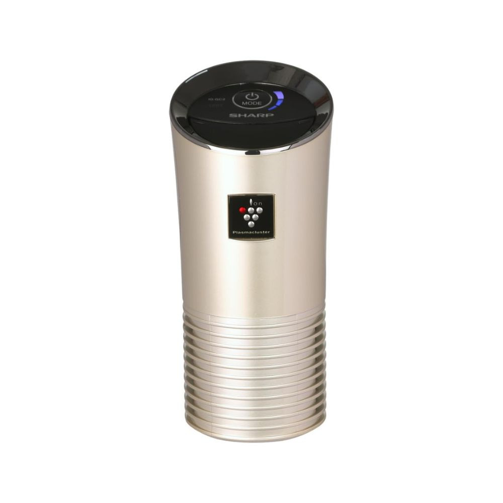 SHARP Car Air Purifier With Plasmacluster Removes Bacteria Virus Odor Mold Vocs I Japan Technology I Pre Filter I Suitable For Hatchback Sedan And Suvs  Cover 36 M I Ig-Gc2E-N Gold