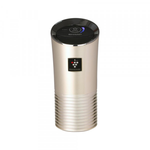 Image of SHARP Car Air Purifier With Plasmacluster (Removes Bacteria, Virus, Odor, Mold, Vocs) I Japan Technology I Pre Filter I Suitable For Hatchback, Sedan And Suvs | Cover: 3.6 M³ I Ig-Gc2E-N, Gold