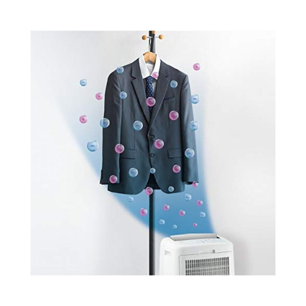 SHARP dehumidifier with Air Purifier I Plasmacluster Tech fight against Mold Fungus VOCs I Absorb Moisture I Clothe Dryer I HEPACarbonPre-Filter I Area Covers 550 ft I Drain 20Lday I DW-J20FM-W