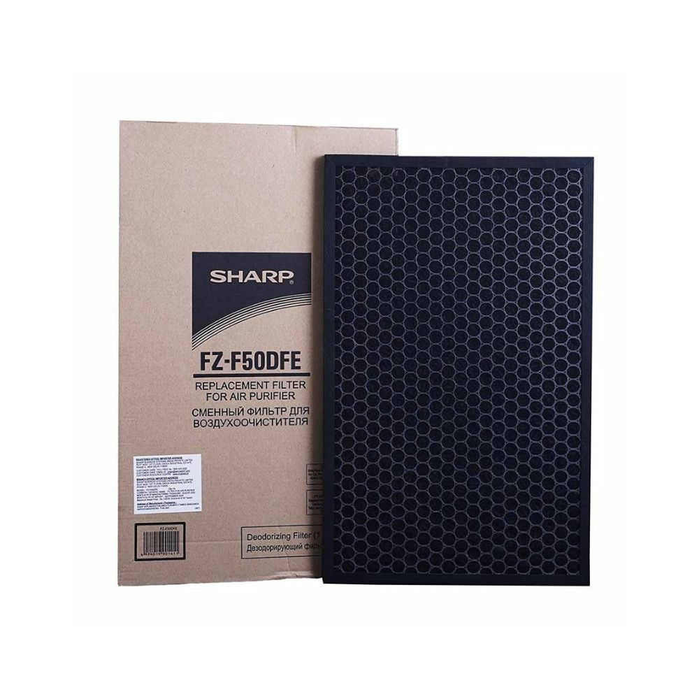Sharp Replacement Carbon Filter FZ-F50DFE for Sharp Air Purifier FPF40EWT FPG50EW FPGM50EW FPJ40MW