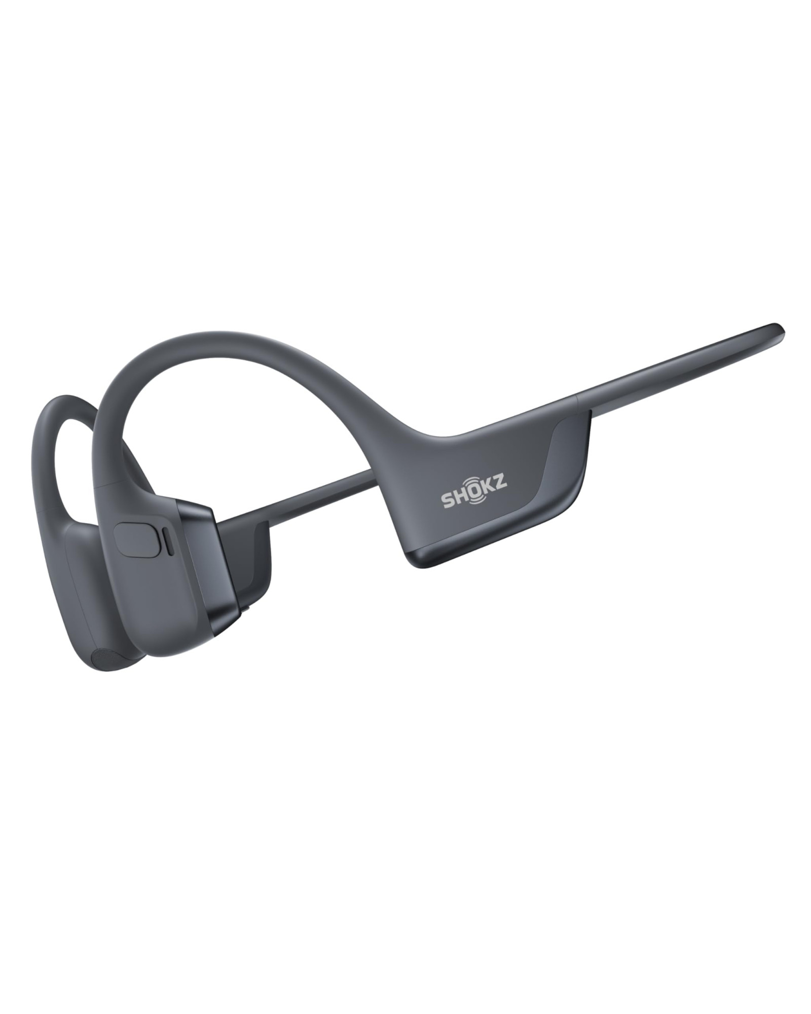 SHOKZ OpenRun Pro 2 Bone Conduction Sports Headphones Open-Ear Wireless Earphones with Bluetooth 53 Noise Cancelling Mics IP55 Waterproof 12h Playtime for Running USB-C Qiuck Charge Black