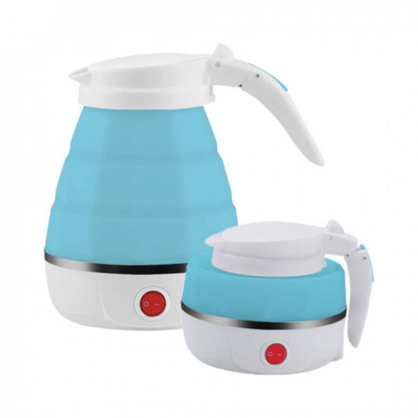 Image of SKADIOO Electric Kettle, Hot Water Kettle, (600-Watt) Portable kettle for Travel, Foldable Kettle for Hot water/Tea kettle For instant Tea &amp; Coffee Maker | kettle for office desk (color may vary)