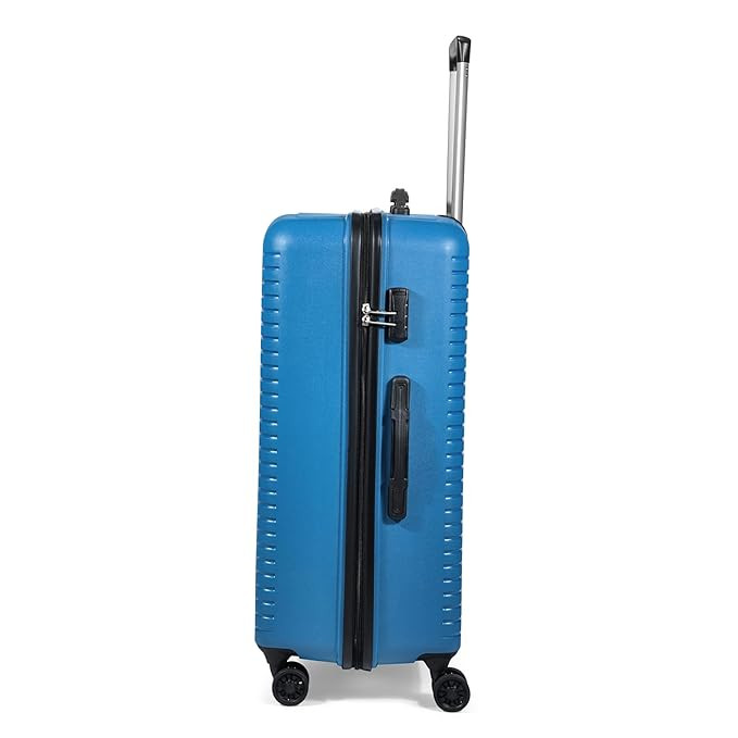 Skybags Beat Pro Hardsided 55 cm 66 cm  76cm Pack of 3 Size Small  Medium Large PolypropylenePP 8 Spinner Wheels Blue Suitcase Sets