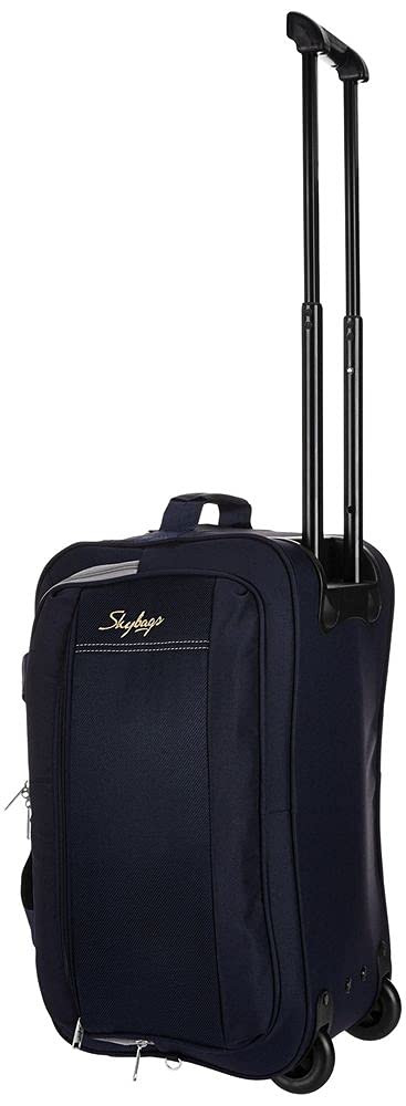 Skybags Cardiff Polyester 52 Cms Wheel Travel Duffle Bag Blue