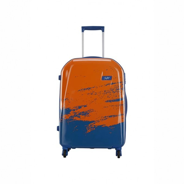 Image of Skybags Polyester Hard Luggage- Suitcase(Horizo_Orange)