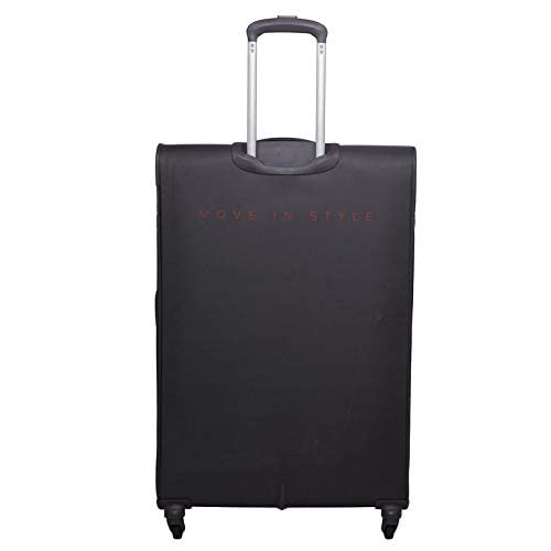 Skybags Polyester Solid Pattern Snazzy 4W Exp Strolly H 81 Steel Grey Large