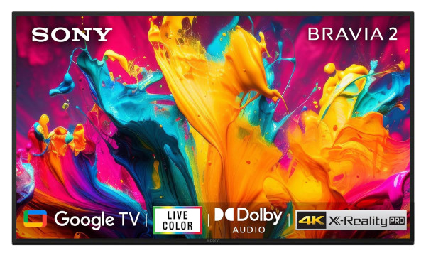 Image of Sony BRAVIA 2 Series 108 cm (43 inches) 4K Ultra HD Smart LED Google TV K-43S20B (Black)