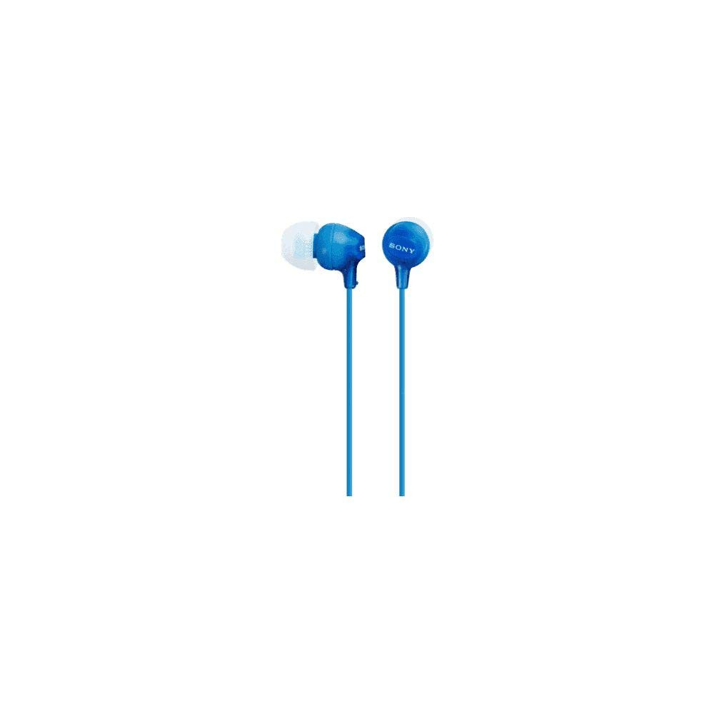 Sony MDR-EX15AP EX Stereo Headphones with Mic Black