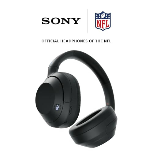 Sony ULT Wear WH-ULT900N Noise Cancellation Wireless Bluetooth Over Ear Headphones with Massive Bass Up to 50Hrs Battery-Black