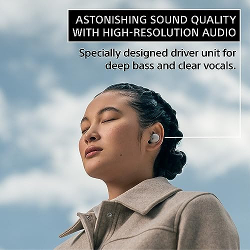 Sony WF-1000XM5 Active Noise Cancelling Wireless Bluetooth in Ear Earbuds with Mic Up to 36 Hours Battery Life - Black