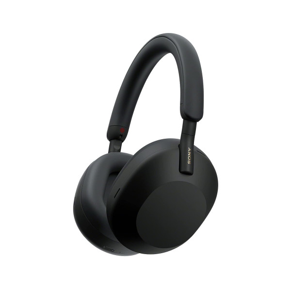 Image of Sony WH-1000XM5 Best Active Noise Cancelling Wireless Bluetooth Over Ear Headphones with Mic for Clear Calling,Battery Life 30 Hours -Black