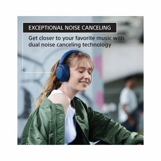 Sony WH XB910N Extra BASS Noise Cancellation Headphones Wireless Bluetooth Over The Ear Headset with Mic