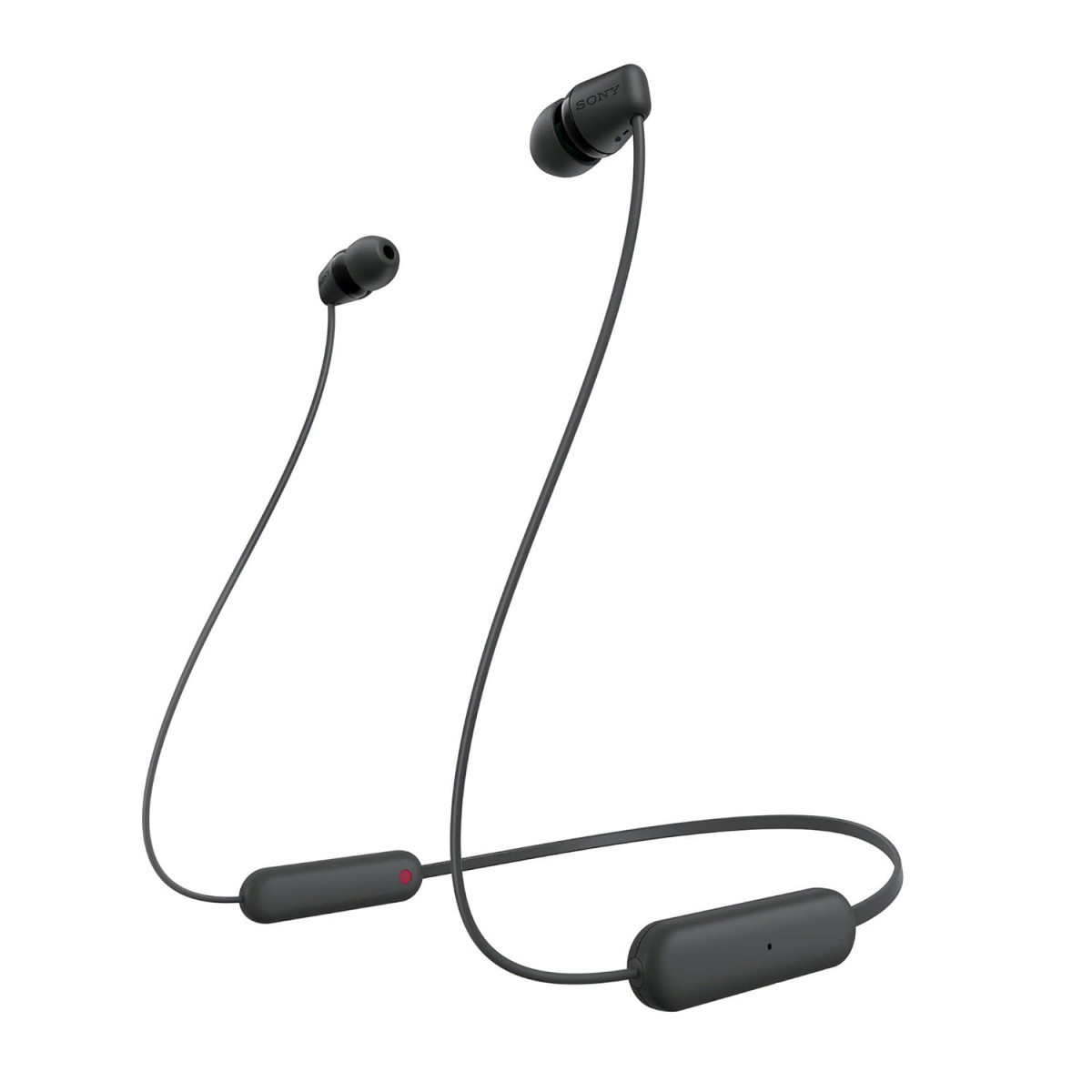 Sony WI-C100 Wireless Headphones with Customizable Equalizer for Deep Bass 25 Hrs Battery