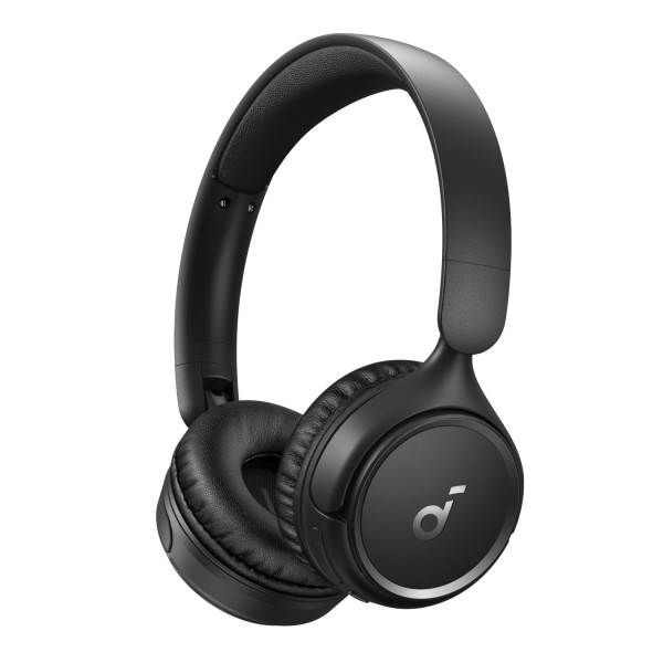 Image of soundcore by Anker H30i Wireless On-Ear Headphones, Foldable Design, Pure Bass, 70H Playtime, Bluetooth 5.3, Lightweight and Comfortable, App Connectivity, Multipoint Connection (Black)