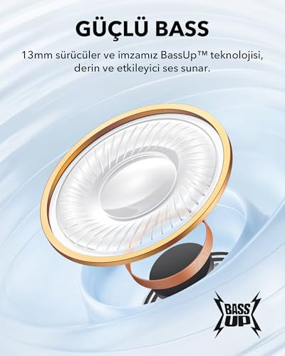 soundcore K20i by Anker Semi-in-Ear Earbuds Bluetooth Wireless 36H Playtime Fast Charge Clear Sound Comfortable Fit ENC 2-Mic Clear Calls Custom EQ IPX5 Bluetooth 53 App Control