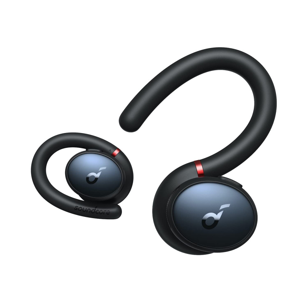 Image of soundcore Sport X10 True Wireless Bluetooth Sport Earbuds, Rotatable Over-Ear Hooks for Ultimate Comfort and Secure Fit, Deep Bass, IPX7 Waterproof, Sweatproof, Fast Charge, App, Gym, Running