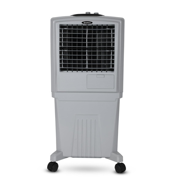 Image of Symphony HiFlo 40 Personal Air Cooler For Home with Powerful Blower, Honeycomb Pads, i-Pure Technology and Low Power Consumption (40L, Light Grey)