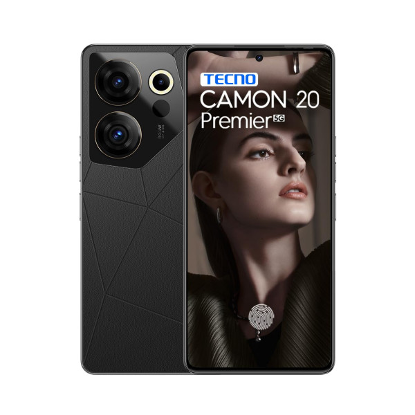 Image of Tecno Camon 20 Premier 5G (Dark Welkin, 8GB RAM,512GB Storage)|8GB Expandable RAM| Industry 1st 50MP RGBW-Pro Camera| Segment 1st 108MP Ultra-Wide Macro Lens |6.67" 120Hz, 10bit AMOLED in-Display