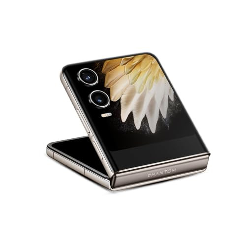 TECNO Phantom V Flip 2 Moondust Grey 8GB256GB Strongest Flip Ever 4720mAh with 70W Charger Advance AI Features 50MP OIS50MP Camera 69 120Hz AMOLED Main 364 AMOLED Cover Screen