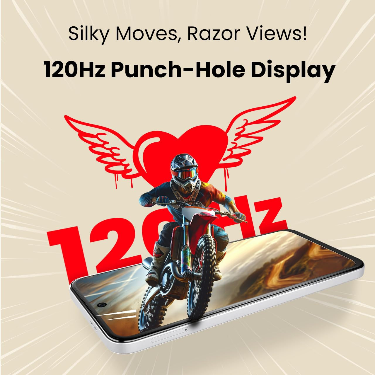 Tecno POP 9 5G Aurora Cloud 4GB128GB Segments 1st 48MP Sony AI Camera Segments 1st with NFC D6300 Processor 4 Year Lag Free Fluency 5000 mAh Battery Dual Speaker Without Charger