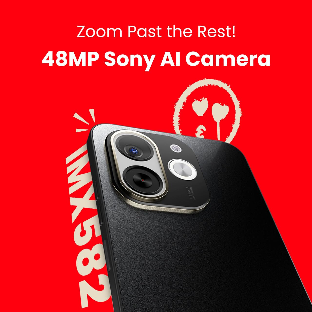 Tecno POP 9 5G Midnight Shadow 4GB128GB Segments 1st 48MP Sony AI Camera Segments 1st 5G with NFC D6300 5G Processor 4 Year Lag Free Fluency 5000 mAh Battery Dual Speaker Without Charger